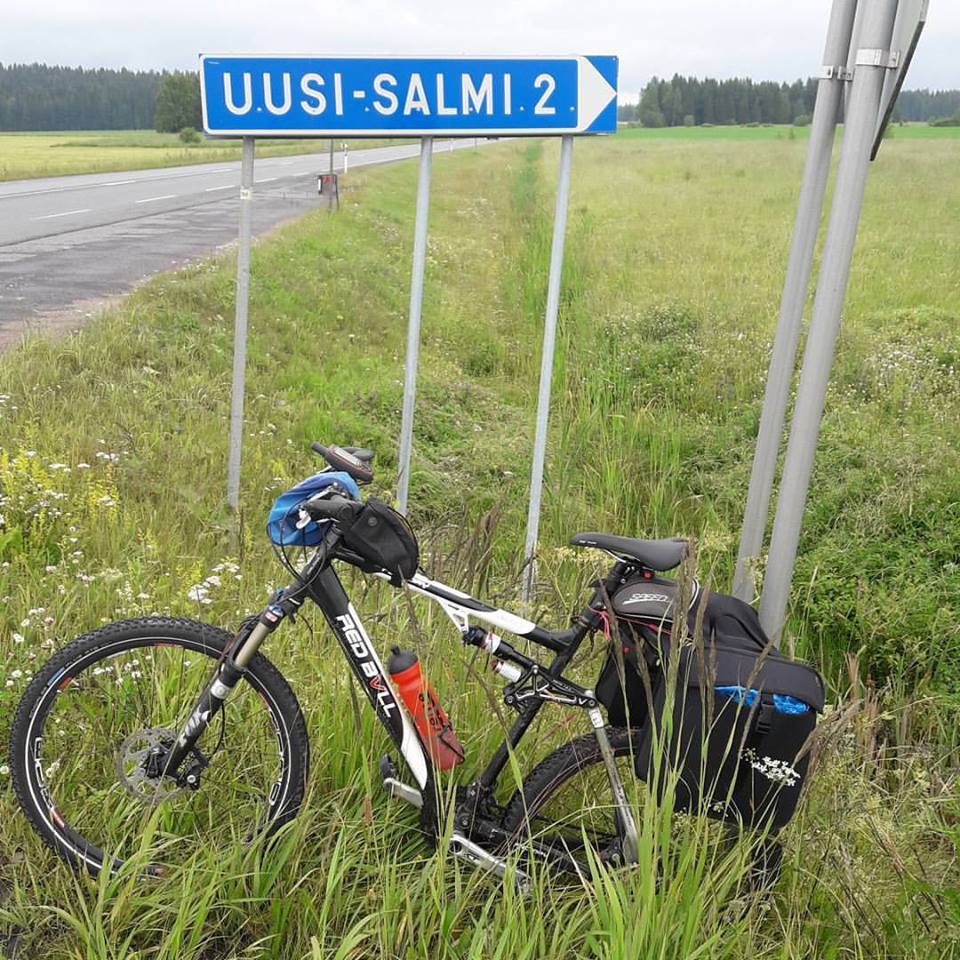 Mit dem Fahrrad zum Polarkreis Finnland